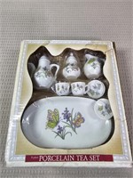 Porcelain Miniature Tea Set