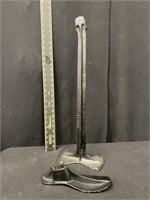 Vintage Cast Iron Shoe Lasp