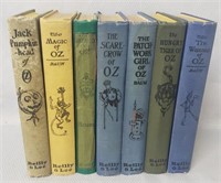 Set of 7 Early Wizard Of Oz Book Series