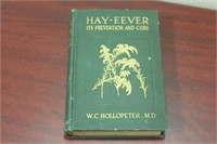 A Hardcover Book On Hay-Fever