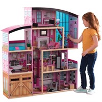 KidKraft Wooden Dollhouse Shimmer Mansion for 12"