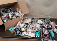 Large Box of Vintage Happy Meal Toys