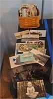 Longaberger Basket, RPPC, Ship Postcards