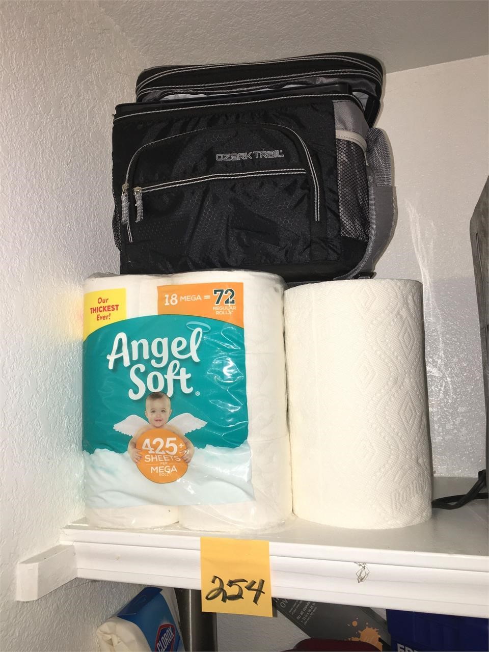 Toilet Paper, Paper Towel, & Cooler Lot