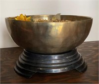 Hammered Brass Singing Bowl