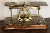 Old English Brass Scale