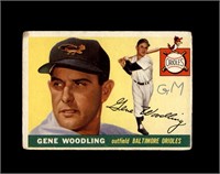 1955 Topps #190 Gene Woodling P/F to GD+