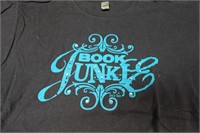 Book Junkie Graphic T-shirt Size Large