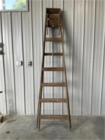 Keller 8ft Wood Step Ladder Type 2 -225lb Rating
