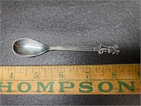 Collector spoon possibly sterling silver