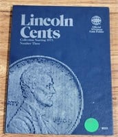 LINCOLN CENT BOOK W/ APPROX 32 COINS