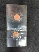 2012 penny with blank