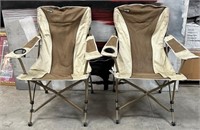 11 - LOT OF 2 FOLDING CHAIRS (S46)