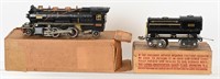 LIONEL 260E LOCOMOTIVE & 260T TENDER w/ BOXES