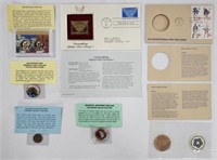 Assorted Collectible Coins & Medallions
