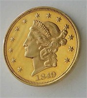 1849 US Gold Coin Copy