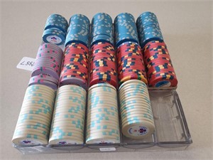 265  Cruise Line Casino Chips