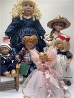 Six Dolls - Madame Alexander Guardian Angel Doll,