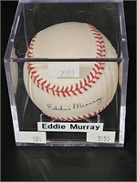 Autographed 2003 Eddie Murray Baseball w/ COA
