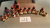 Nice lot of African-American ceramic figurines,