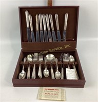 61 Piece Roger’s Silverware in protective storage
