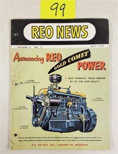 REO News July 1949 Booklet