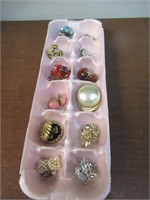 12 Pairs of Clip on Earrings