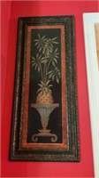 Large Pineapple Wall Hanging Picture and Plate