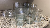 Glass Vases, Jars, and Bowls