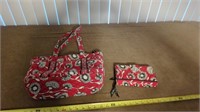 VERA BRADLEY PURSE AND WALLET