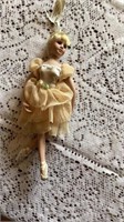 Porcelain Ballerina Ornament