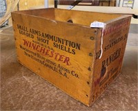 Winchester Shell Box Wood-Excellent Condition