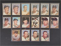 1962 Topps Boston Red Sox Baseball Cards