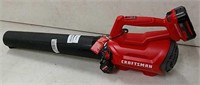 Craftsman leaf blower w/battery & charger