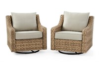 Swivel Patio Glider, Set of 2