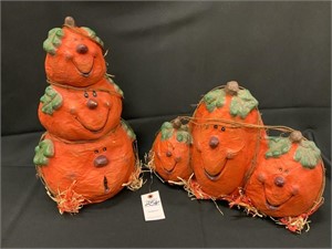 Pumpkin Triplets - 2 Pieces