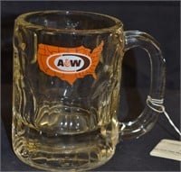 Early Vintage A&W Shorty Glass Root Beer Mug