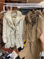 two vintage winter jackets