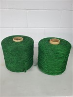 2 large rolls of yarn/thread