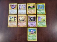 1999/2000 1RST EDITION POKEMON TRADING CARDS