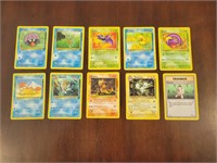 1999 FOSSIL POKEMON TRADING CARDS
