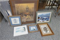 P Buckley Moss & Other Pictures in Frames