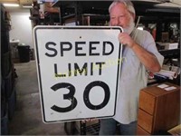 SPEED LIMITED 30 SIGN