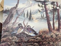 Andy Stoffol Art Canvas Ducks