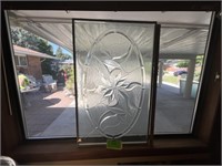 36 inch frame decorative glass