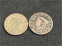 Two Large Cents