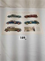 1932 Chrysler 8 Car Brochure