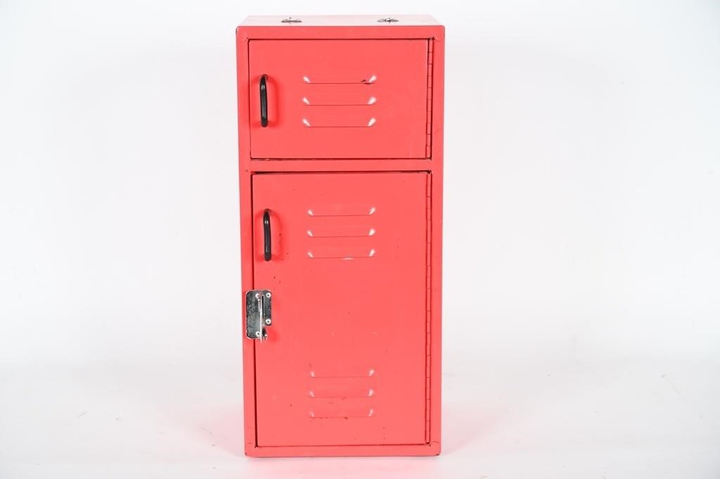 Small Metal Table Top Locker