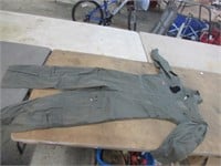 MILITARY FIRE RESISTANT OVERALLS -- 40 REG