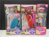Easter Barbie & 2 Jukebox Dolls